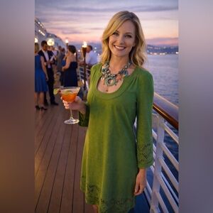 Linen Max Studio Dress